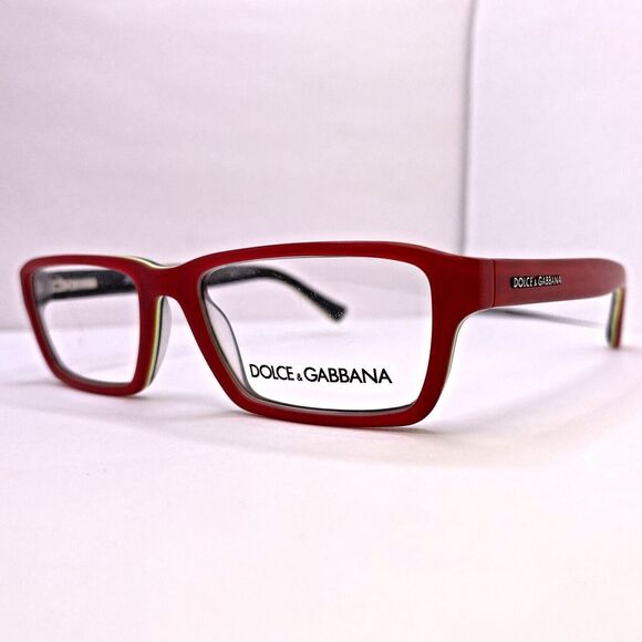 Dolce & Gabbana Eyeglasses DG 3230 2951 48 [] 15 130 MM Red Neon Authentic - Picture 1 of 11